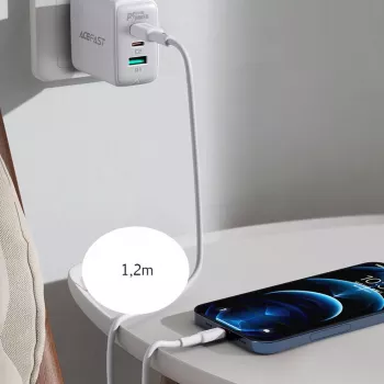 ACEFAST MFI καλώδιο USB-C σε Lightning 1,2m, 30W, 3A, μαύρο (C2-01)