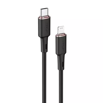 ACEFAST MFI καλώδιο USB-C σε Lightning 1,2m, 30W, 3A, μαύρο (C2-01)