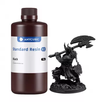 Anycubic Standard V2 Ρητίνη, Μαύρο, 1kg