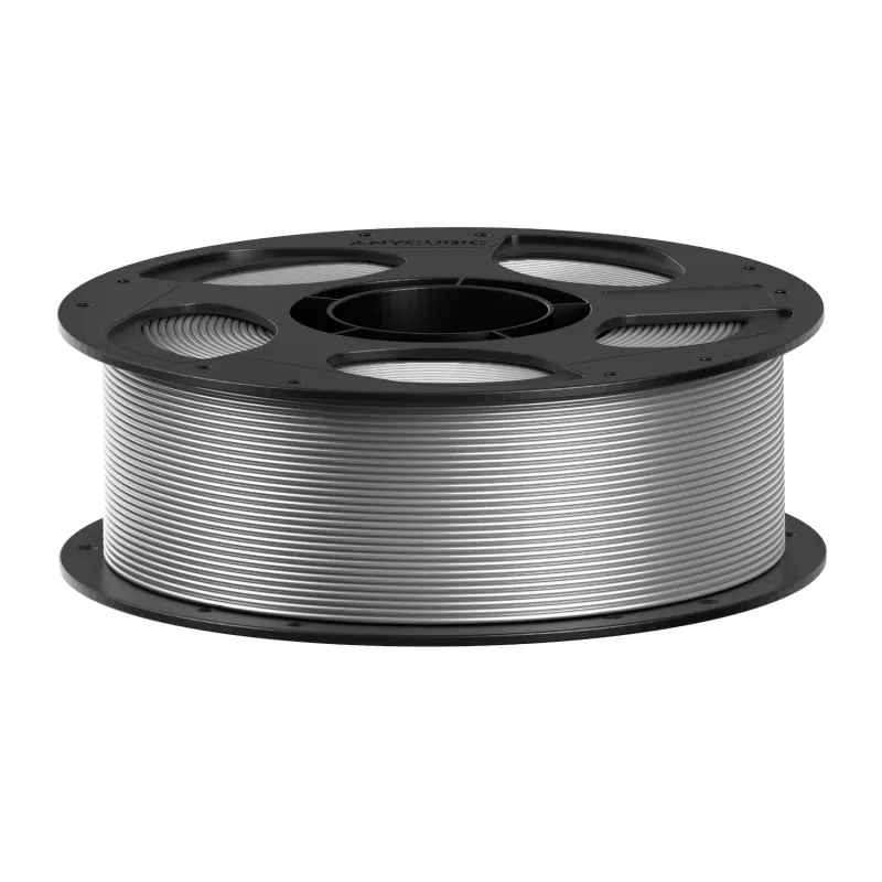 Anycubic PLA Silk Filament 1,75mm ασημί 1kg