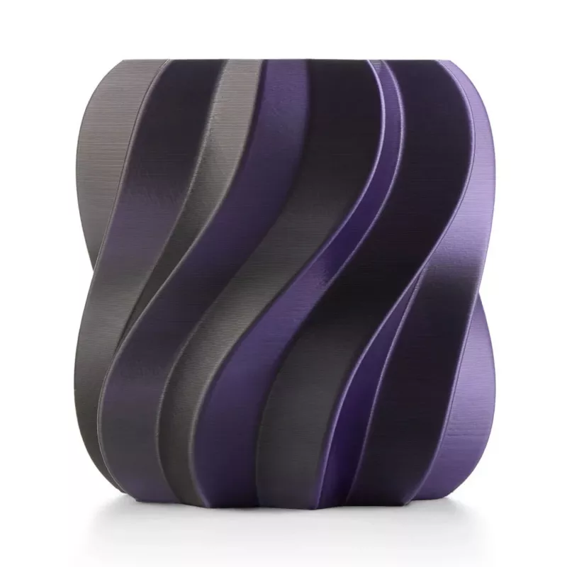 Anycubic PLA Silk Dual PLA Filament 1,75mm μαύρο & μωβ AHSC10-103