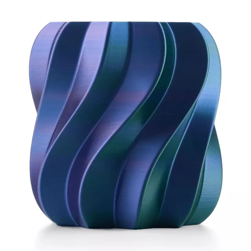 Anycubic PLA Silk Tri-Color Filament 1,75 mm μπλε, πράσινο, μωβ AHSC14-103