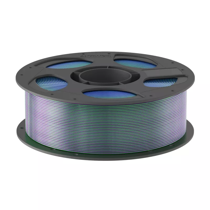 Anycubic PLA Silk Tri-Color Filament 1,75 mm μπλε, πράσινο, μωβ AHSC14-103