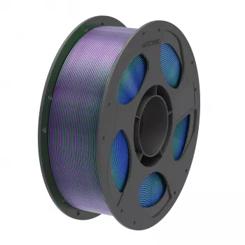 Anycubic PLA Silk Tri-Color Filament 1,75 mm μπλε, πράσινο, μωβ AHSC14-103