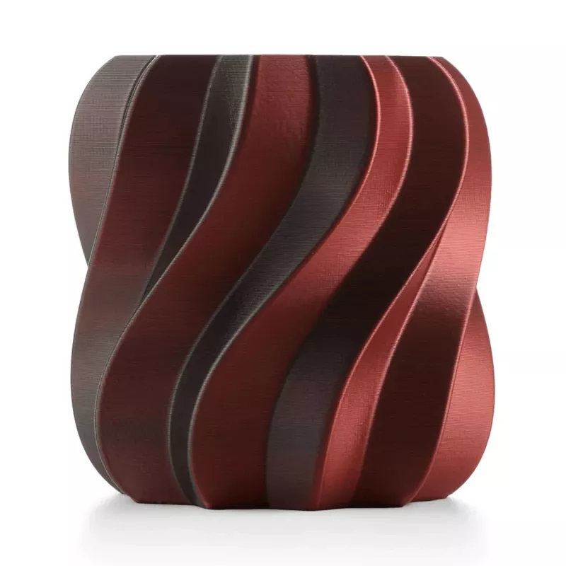 Anycubic PLA Silk Dual PLA Filament 1,75mm μαύρο/κόκκινο AHSC17-103