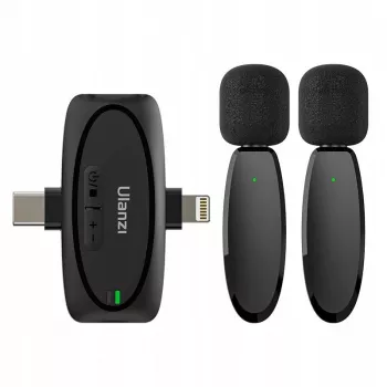 Ulanzi V6 Kit Ασύρματης Μετάδοσης Ήχου - USB-C + Lightning