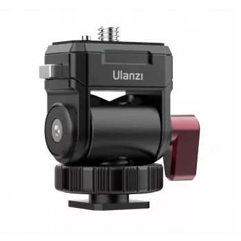 ULANZI Quick CO01 Βάση Οθόνης 3D 360° με Βίδα 1/4 ίντσας, Μαύρο