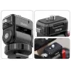 ULANZI Quick CO01 Βάση Οθόνης 3D 360° με Βίδα 1/4 ίντσας, Μαύρο