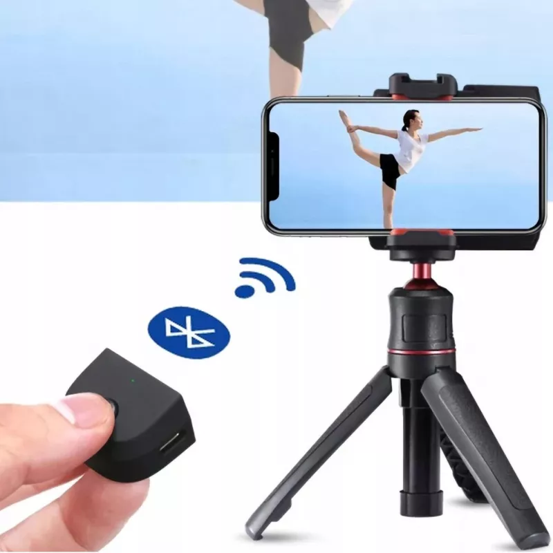 ULANZI CG02 Λαβή smartphone με Bluetooth τηλεχειριστήριο και LED φως