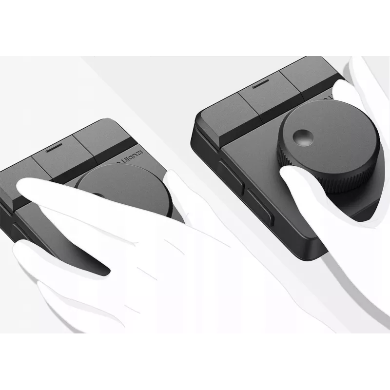 ULANZI D100H Bluetooth 5.0 Haptic Video Controller με περιστροφικό κουμπί και οθόνη OLED