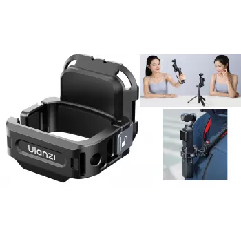 ULANZI PK13 Βάση ταχείας αλλαγής για DJI Osmo Pocket 3, GoPro, βίδα 1/4 ίντσας, Μαύρο
