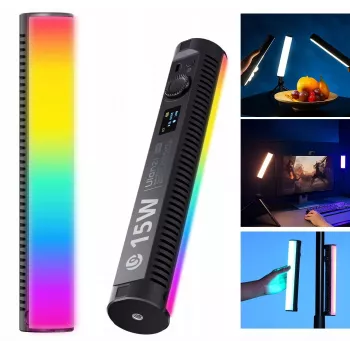 Ulanzi B15RGB 15W LED Tube Light με λειτουργίες RGB και CCT