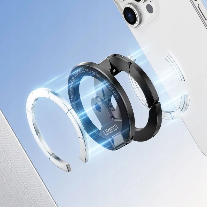 Ulanzi MA02 μαγνητική βάση τρίποδου για τηλέφωνα MagSafe, 1/4