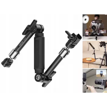 Ulanzi TA10 Magic Arm 3 τμημάτων 43cm 4.5kg κράμα αλουμινίου μαύρο