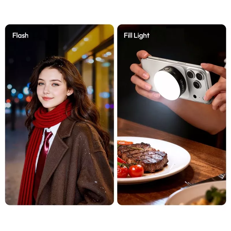 Ulanzi MFL01 μαγνητικό LED φλας για smartphone 10W Bluetooth Magsafe