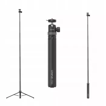 ULANZI selfie stick τρίποδο 148 cm σπείρωμα 1/4 ίντσας για smartphone κάμερα TT24
