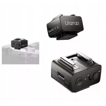 ULANZI LA10 2.4GHz ασύρματος συγχρονιστής φλας TX/RX USB-C