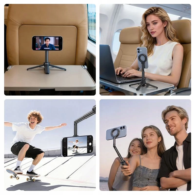 ULANZI MT71 MagSafe selfie stick μίνι τρίποδο 33,5 cm μαύρο
