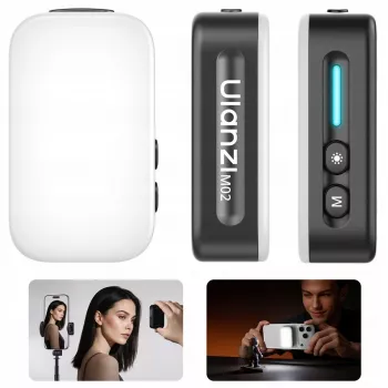 ULANZI M02 LED βίντεο φως με MagSafe, 7W, 5600K, USB-C