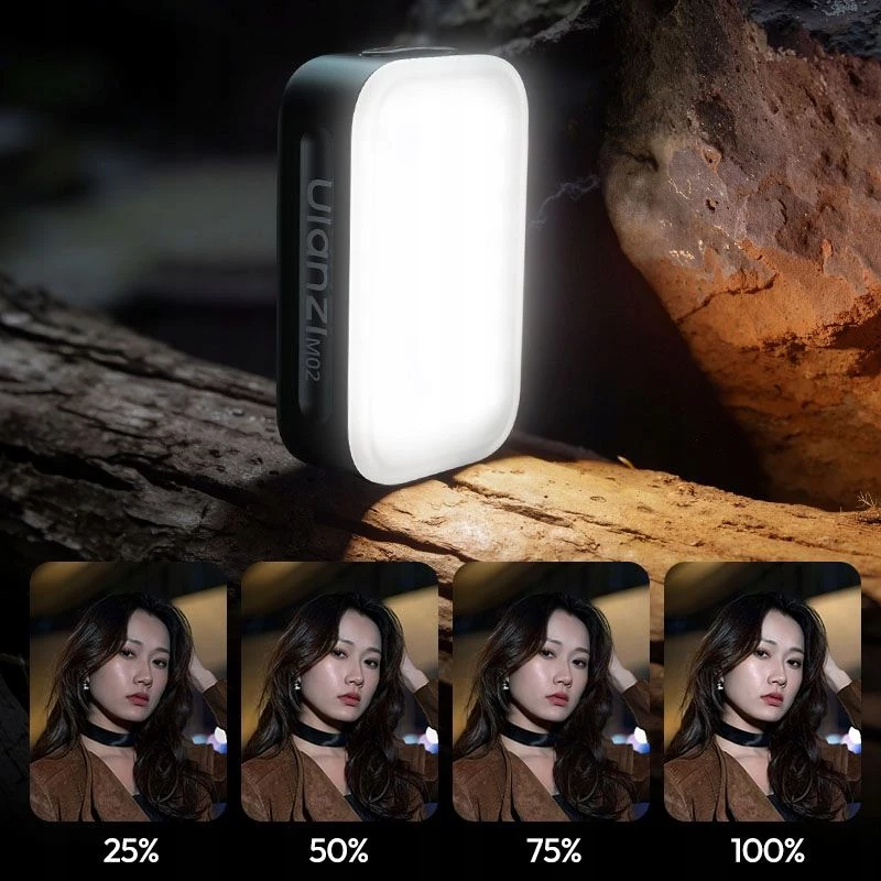 ULANZI M02 LED βίντεο φως με MagSafe, 7W, 5600K, USB-C