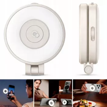 ULANZI LM21 φωτιστικό LED βίντεο με MagSafe, 2500K-9000K, 6W, λευκό