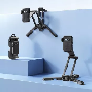 ULANZI CO81 τρίποδο Mantis με πλάκα ταχείας αλλαγής Arca-Swiss, βίδα 1/4 inch, για κάμερα/τηλέφωνο/Vlog
