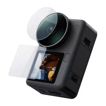TELESIN Σετ Tempered Glass για DJI Osmo Action 6 (2x φακός + οθόνη)