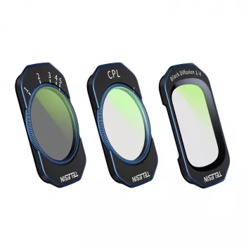 Telesin S5-FLT-44-TDJ CPL / VND / Black Mist 1/4 Σετ φίλτρων για DJI Osmo Pocket 4/3