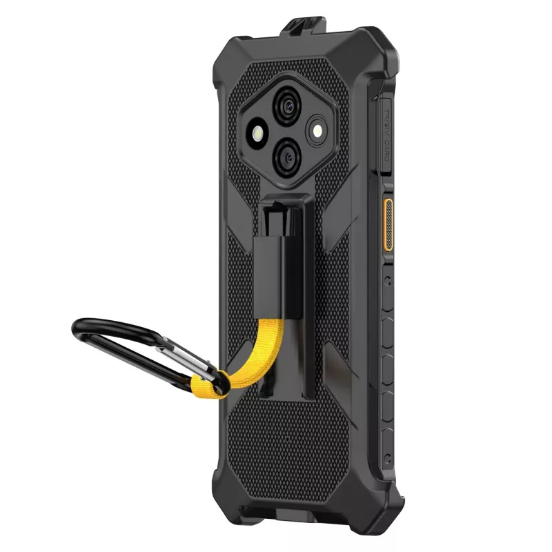 Ulefone RugKing 3 Pro ανθεκτική προστατευτική θήκη με θήκη ζώνης - μαύρο
