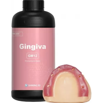 SHINING GM12 Dental Gingiva Mask 1kg 3D ρητίνη