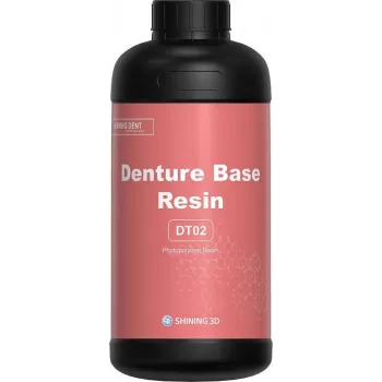 SHINING DT02-LRP Dental Denture Base 3D ρητίνη 1kg Ροζ