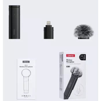 ULANZI WM-10-I Lightning Ασύρματο μικρόφωνο lavalier
