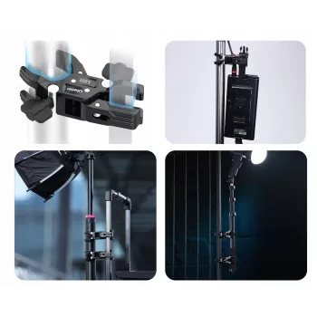 Ulanzi LC01 Κιτ Magic Arm με διπλή κεφαλή μπάλας με 2x Super Clamp