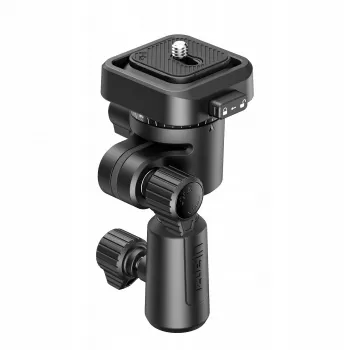 ULANZI F38 Quick Release Mount Adapter με 16 mm Πείρο και 12 mm Υποδοχή Πείρου, 1/4 inch-20 Βίδα, Μαύρο