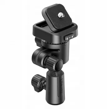 ULANZI F38 Quick Release Mount Adapter με 16 mm Πείρο και 12 mm Υποδοχή Πείρου, 1/4 inch-20 Βίδα, Μαύρο