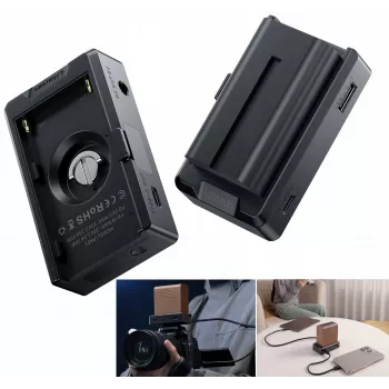 ULANZI PA03 USB-C PD Power Plate για Μπαταρίες Σειράς Sony NP-F