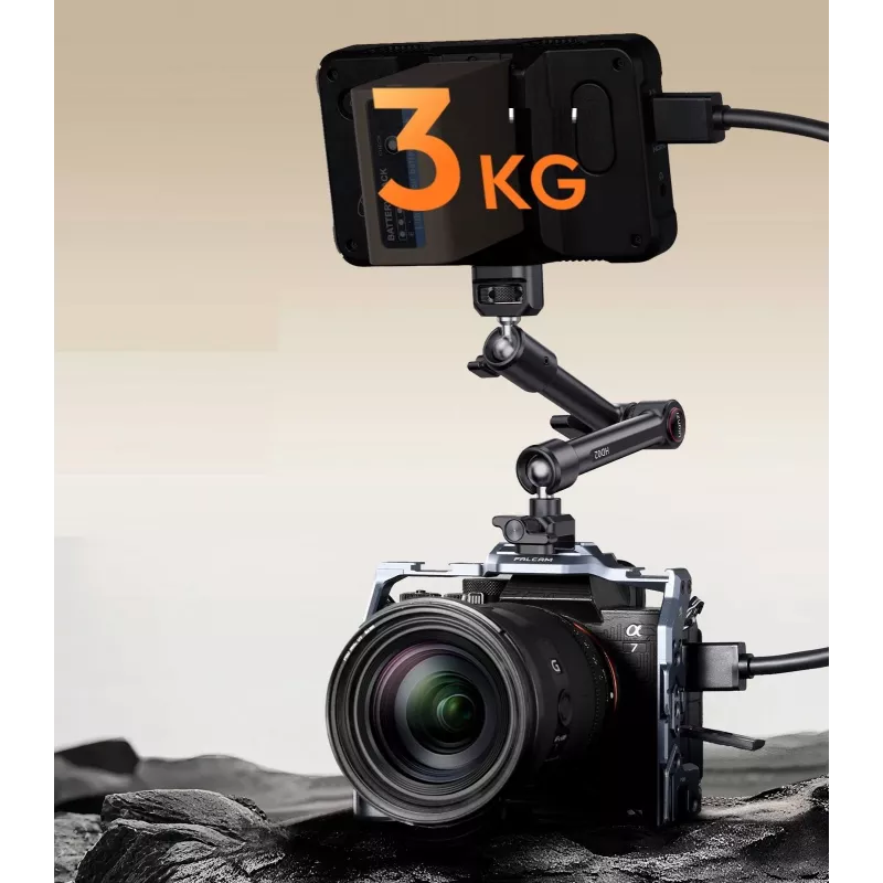 Ulanzi HD02 Magic Arm με Κλέμα, Σπείρωμα 1/4 inch