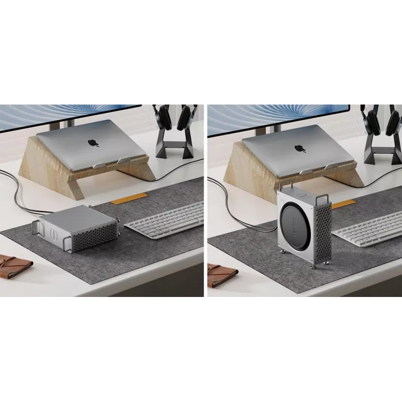 Ulanzi QT01 Σταθμός Σύνδεσης για Mac Mini - Space Gray