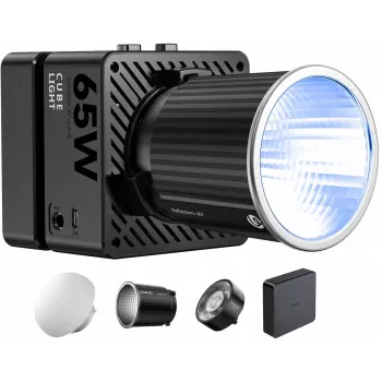Ulanzi EC65 65W COB LED Video Light Studio Lamp με Βάση Bowens, 2700K-6500K, CRI≥95, TLCI≥96, Έλεγχος μέσω Εφαρμογής Bluetooth