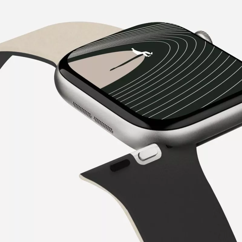 Moft Snap Duo Apple Watch Band 38/40/41/42 mm λευκό/μαύρο