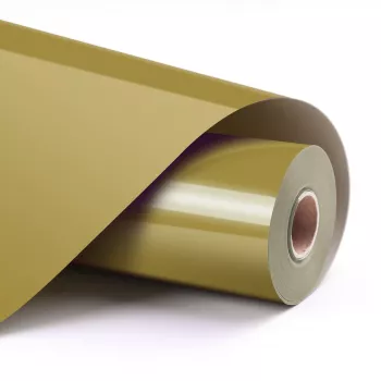 LOKLIK Basic Heat Transfer Vinyl - Χρυσό - 30,5 x 180 cm (12 ίντσες x 71 ίντσες) - SG-HTV-1017-US-L-B2B