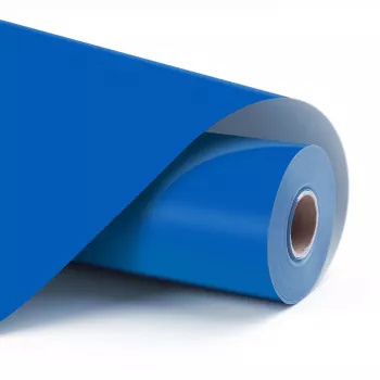 LOKLIK Permanent Adhesive Vinyl Film - μπλε - 30,5 x 180 cm (12 ίντσες x 6 ίντσες)