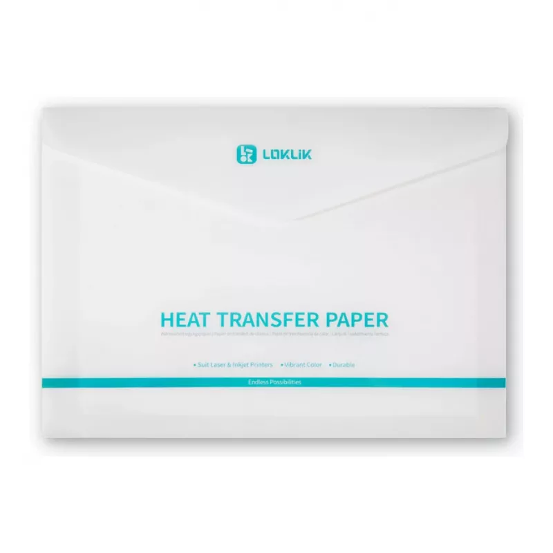 LOKLIK Europe Transfer Paper Sheets - Light - συσκευασία 8 τεμ.