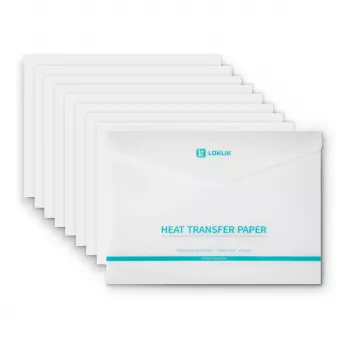 LOKLIK Europe Transfer Paper Sheets - Light - συσκευασία 8 τεμ.