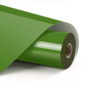 LOKLIK βινύλιο θερμομεταφοράς Basic, Grass Green, 30,5 x 180 cm