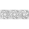 TCOMAS FA200 White Triple Pack 3x120mm Ανεμιστήρες Κουτιού