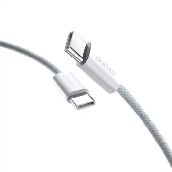 Dudao L6C καλώδιο USB-C σε USB-C 60W PD 2m λευκό