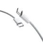 Dudao L6C καλώδιο USB-C σε USB-C 60W PD 2m λευκό