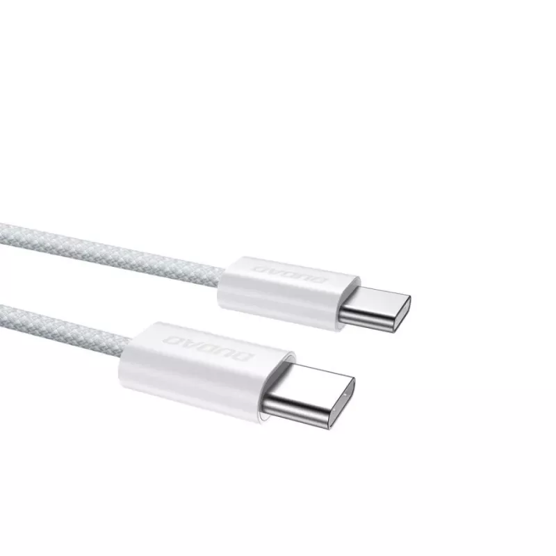 Dudao L6C καλώδιο USB-C σε USB-C 60W PD 2m λευκό