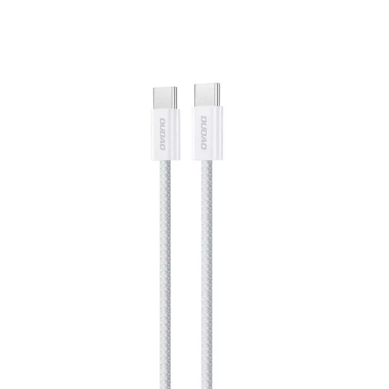 Dudao L6C καλώδιο USB-C σε USB-C 60W PD 2m λευκό
